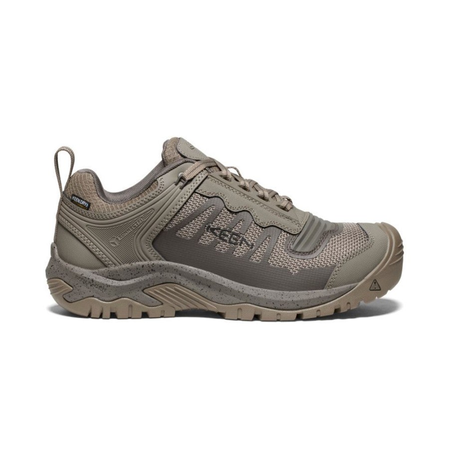 KEEN Work Boots & Shoes | Men'S Reno Kbf Waterproof (Soft Toe) | Brindle/Morel