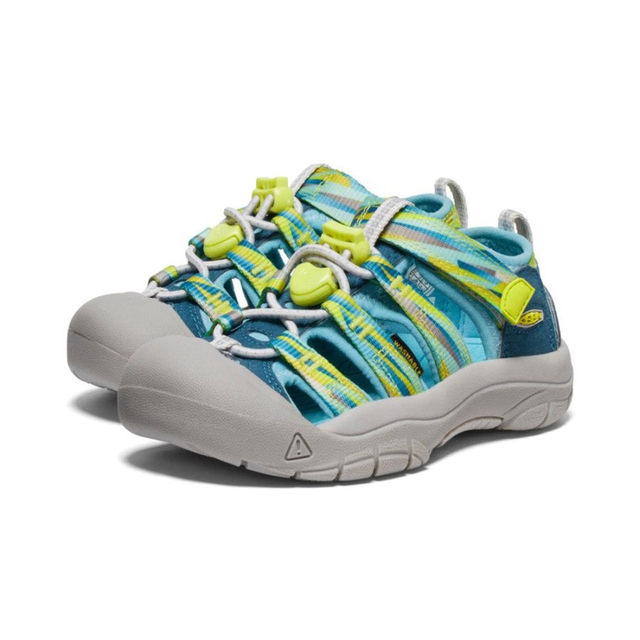 KEEN Sandals | Little Kids' Newport H2 | Legion Blue/Evening Primrose