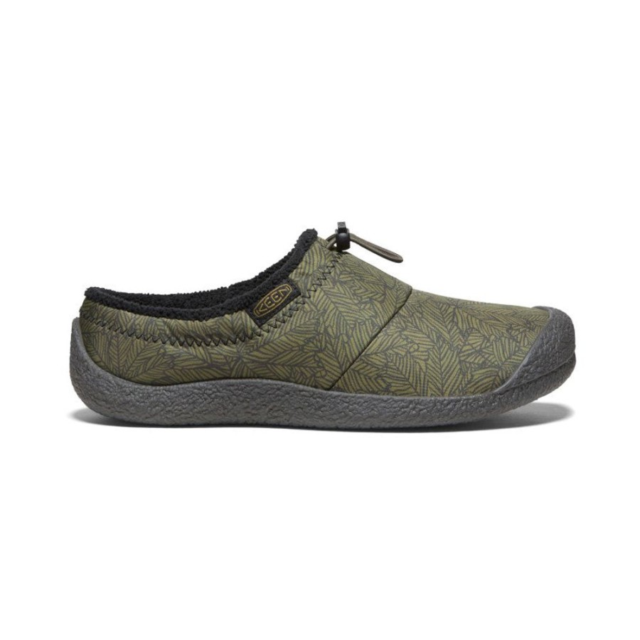 KEEN Slip-Ons | Men'S Howser Iii Slide | Olive Drab Leaf