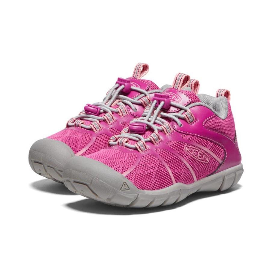 KEEN Shoes | Little Kids' Chandler 2 Cnx Sneaker | Festival Fuchsia/Ibis Rose