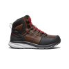 KEEN Work Boots & Shoes | Men'S Red Hook Waterproof Boot (Soft Toe) | Tobacco/Black