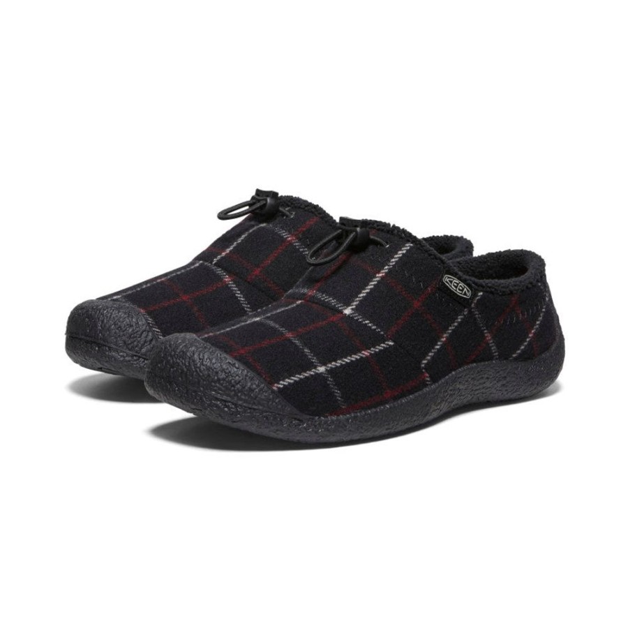 KEEN Slip-Ons | Women'S Howser Iii Slide | Black Plaid