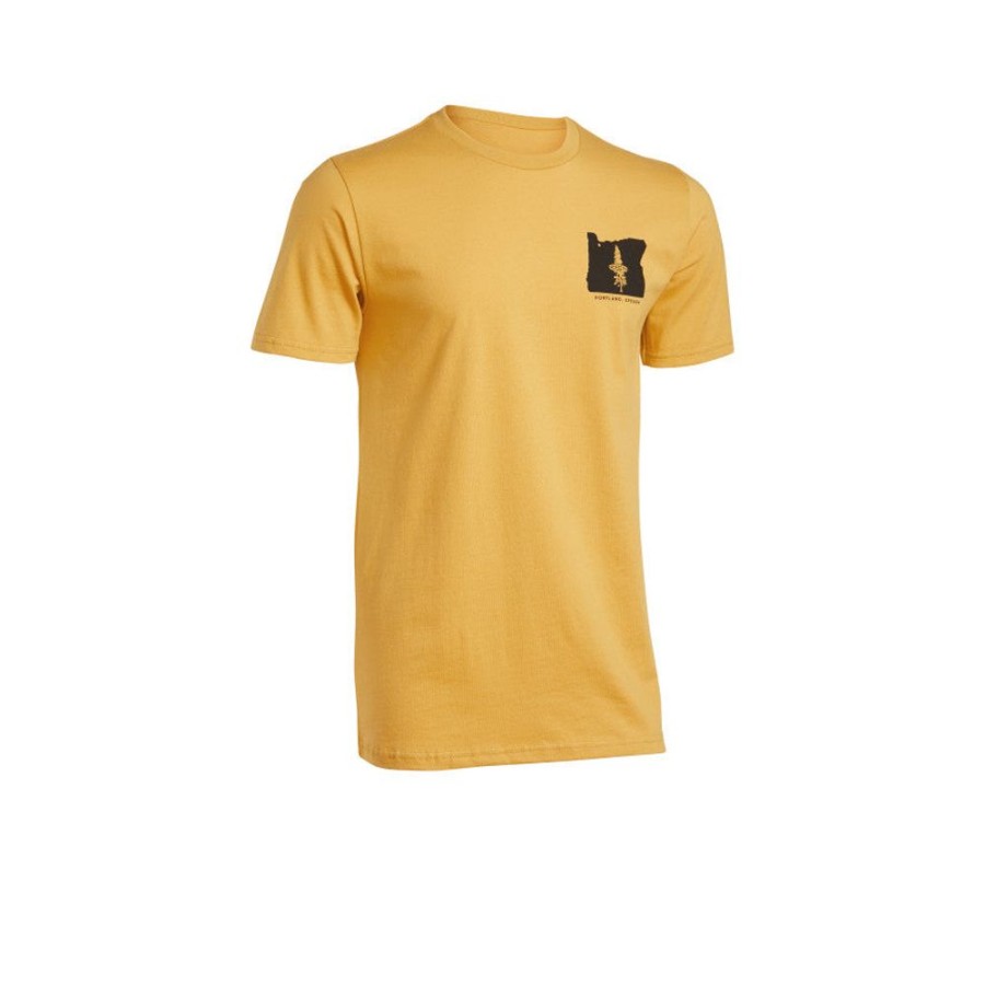 KEEN Accessories | Men'S Pnw Tee | Honey Gold