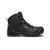 KEEN Work Boots & Shoes | Men'S Dearborn 6" Waterproof Boot (Carbon-Fiber Toe) | Black/Steel Grey