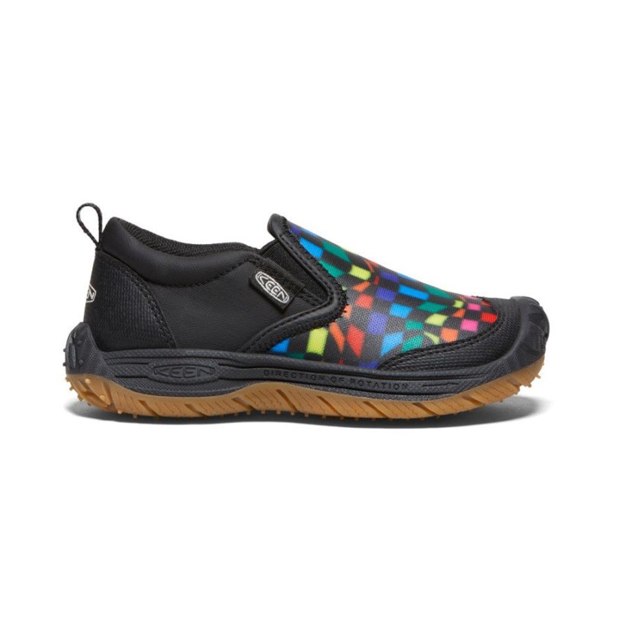 KEEN Slip-Ons | Little Kids' Speed Hound Slip-On | Black/Multi