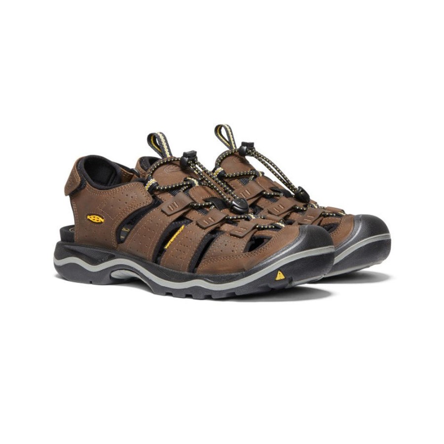 KEEN Sandals | Men'S Rialto | Bison/Black