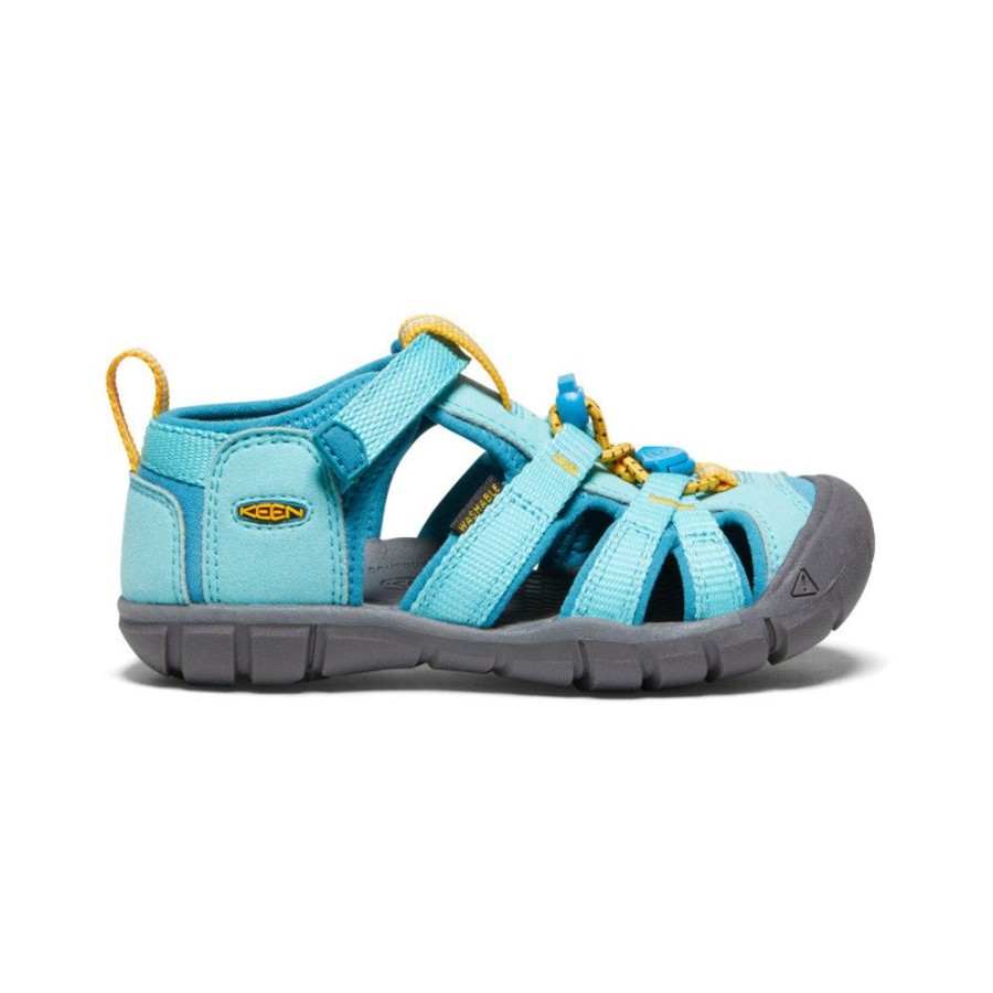 KEEN Sandals | Little Kids' Seacamp Ii Cnx | Ipanema/Fjord Blue