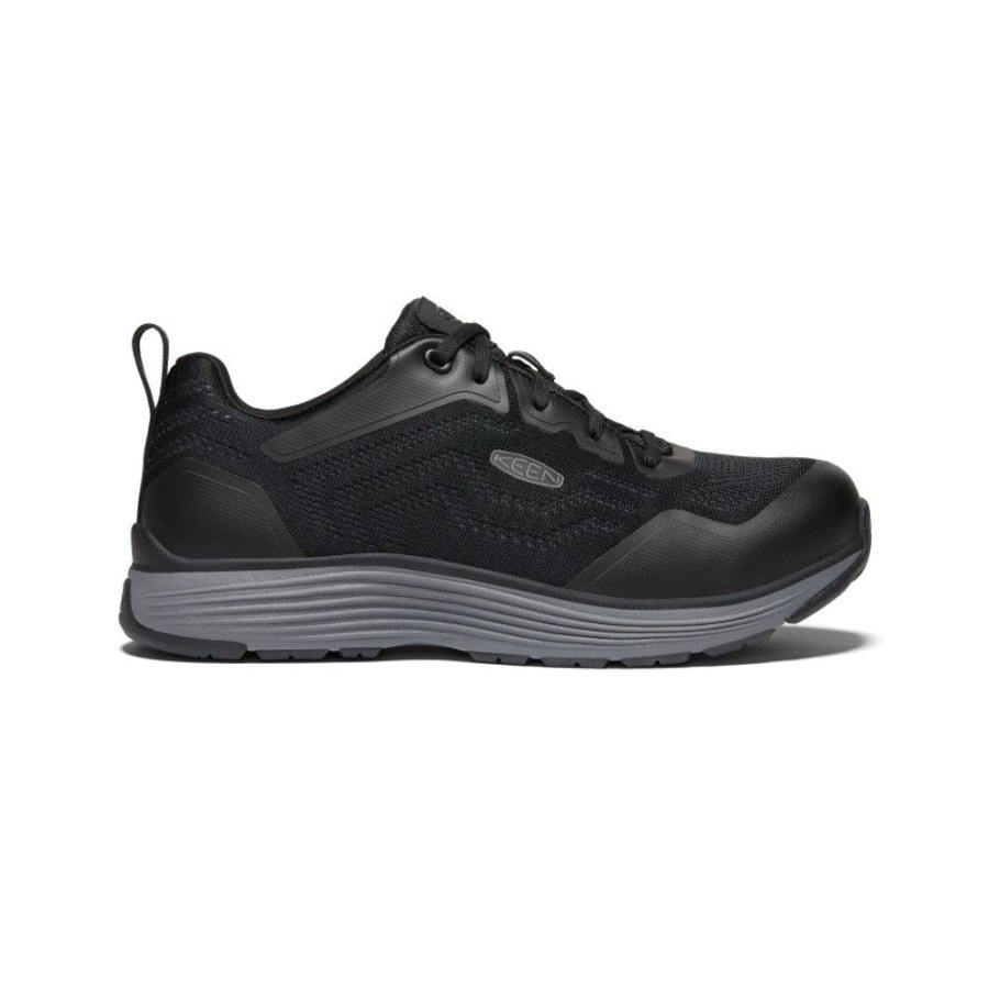 KEEN Work Boots & Shoes | Men'S Sparta 2 (Aluminum Toe) | Steel Grey/Black