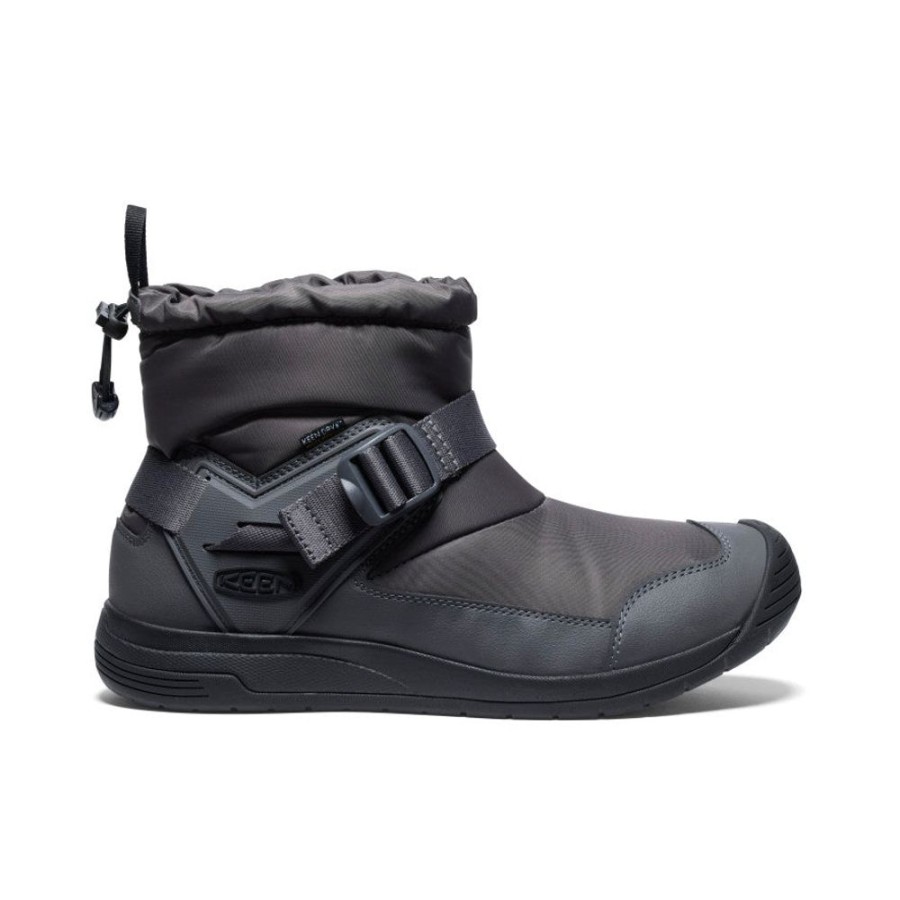 KEEN Boots | Men'S Hoodromeo Waterproof Slip-On Boot | Magnet/Black