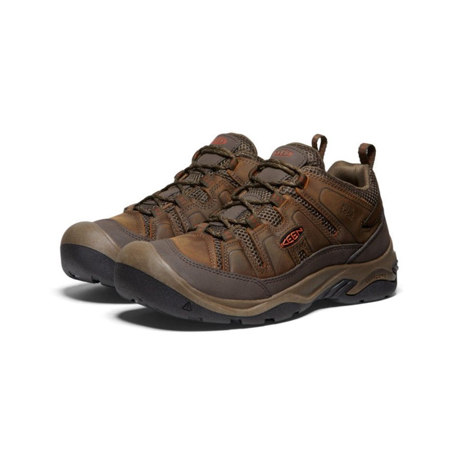 KEEN Shoes | Men'S Circadia Vent Shoe | Bison/Potters Clay