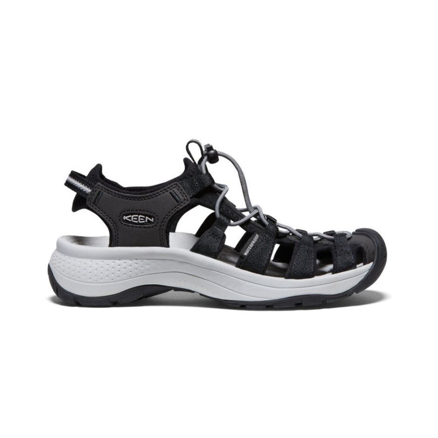 KEEN Sandals | Women'S Astoria West Sandal | Black/Grey