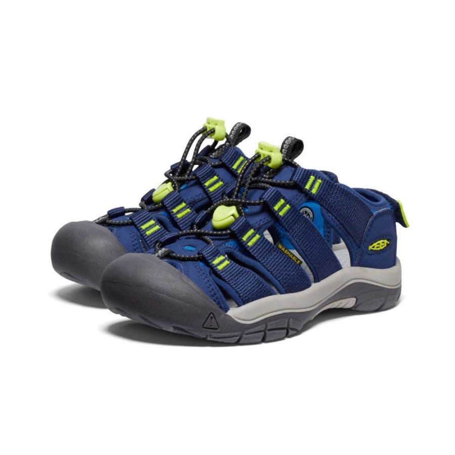 KEEN Sandals | Big Kids' Newport Boundless Sandal | Naval Academy/Evening Primrose