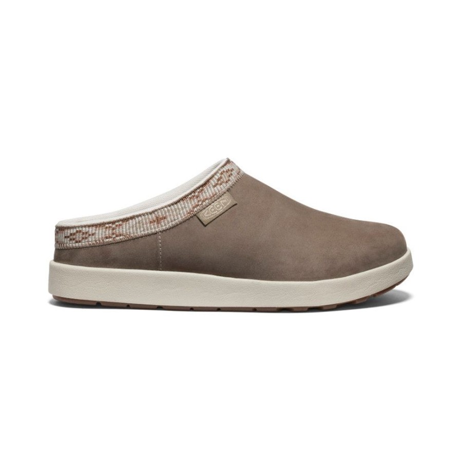 KEEN Slip-Ons | Women'S Elle Suede Mule | Brindle/Birch