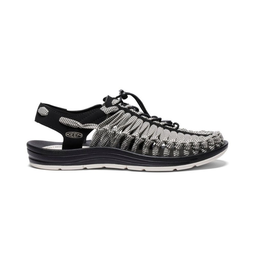 KEEN Sandals | Men'S Uneek Flat Cord Sneaker X Rfw | Black/Birch