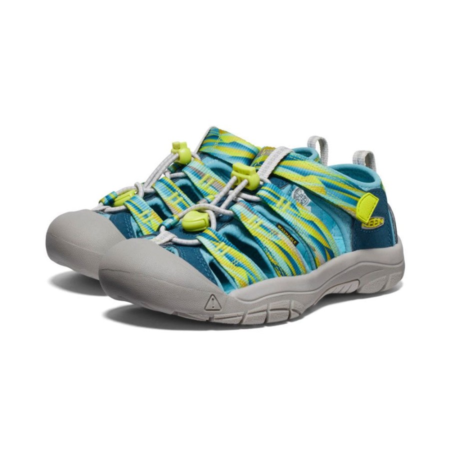 KEEN Sandals | Big Kids' Newport H2 | Legion Blue/Evening Primrose