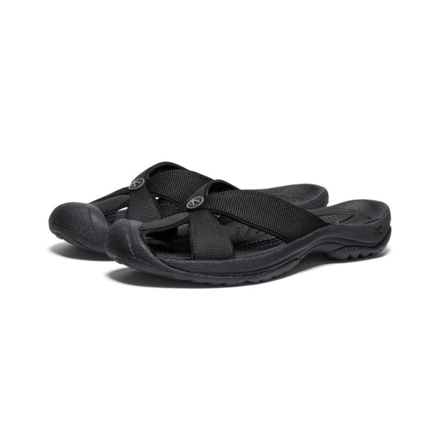 KEEN Slip-Ons | Women'S Bali Slide Sandal | Black/Steel Grey