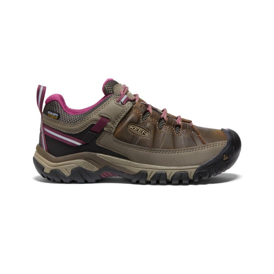 KEEN Shoes | Women'S Targhee Iii Waterproof | Weiss/Boysenberry