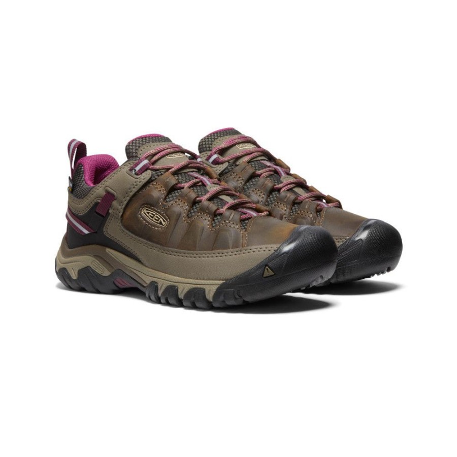 KEEN Shoes | Women'S Targhee Iii Waterproof | Weiss/Boysenberry