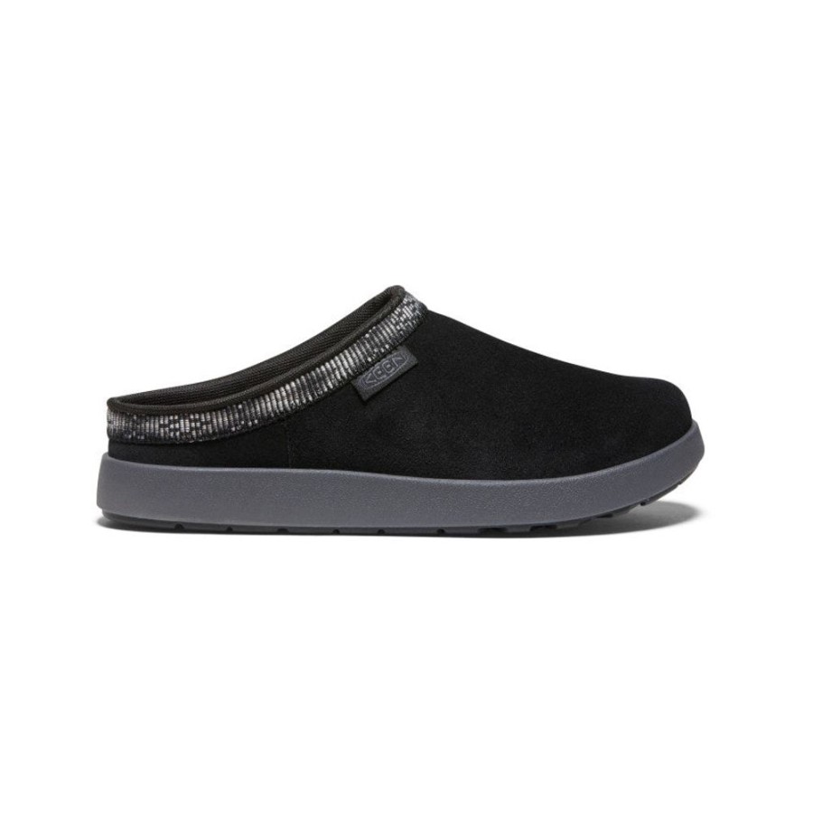 KEEN Slip-Ons | Women'S Elle Suede Mule | Black/Magnet