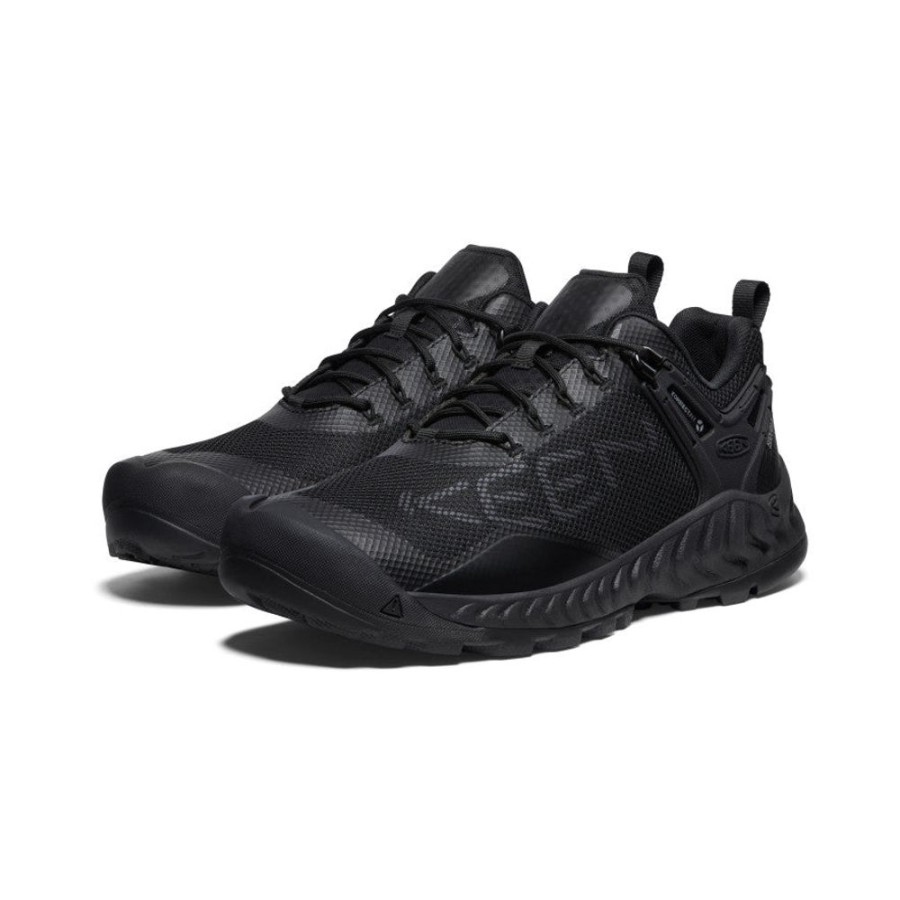 KEEN Shoes | Men'S Nxis Evo Waterproof Shoe | Triple Black