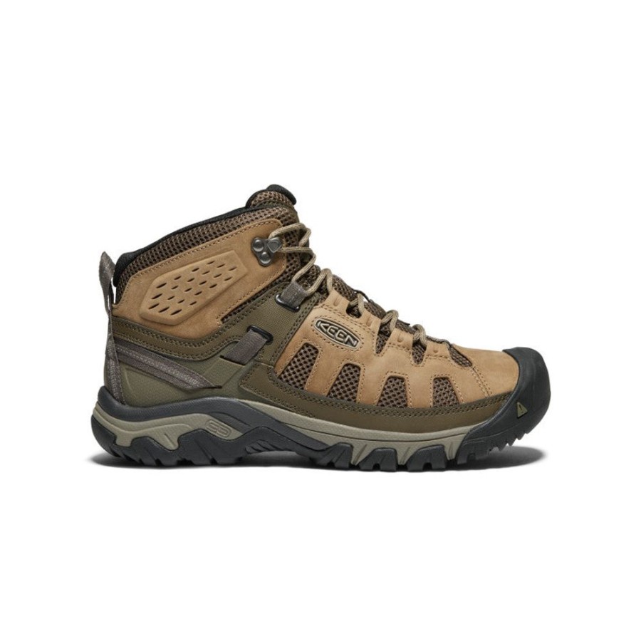 KEEN Boots | Men'S Targhee Vent Mid | Olivia/Bungee Cord