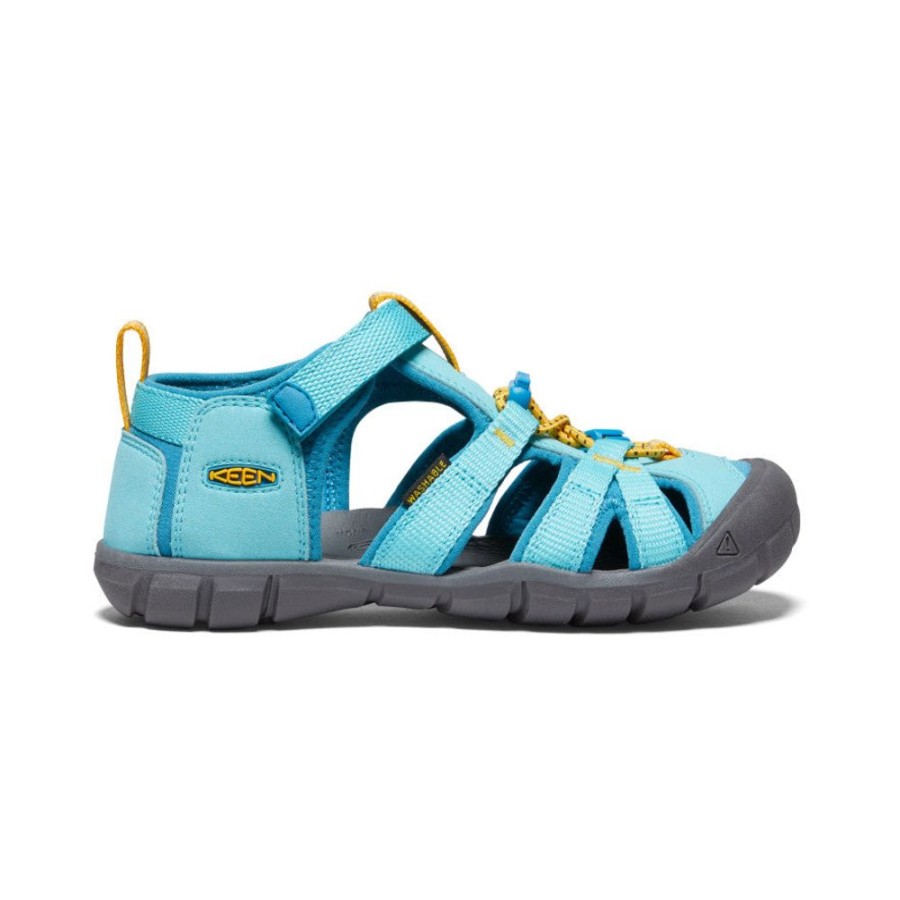 KEEN Sandals | Big Kids' Seacamp Ii Cnx | Ipanema/Fjord Blue