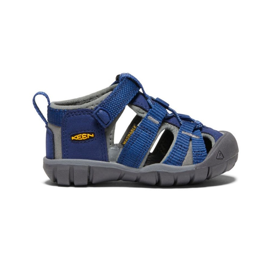 KEEN Sandals | Toddlers' Seacamp Ii Cnx | Blue Depths/Gargoyle