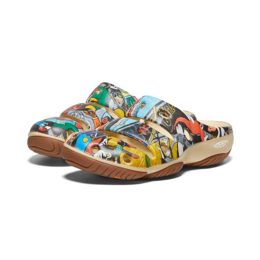 KEEN Slip-Ons | Women'S Yogui Arts Clog X Artpara Fukagawa | Kujira To Nakamatachi