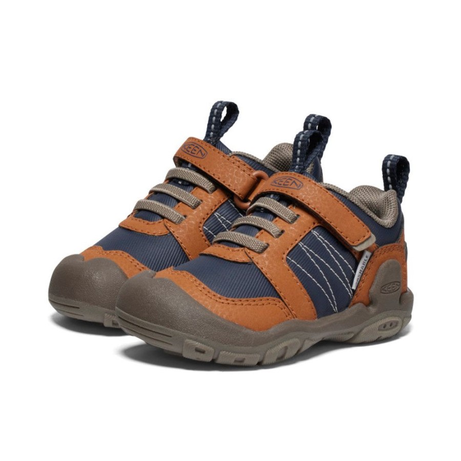 KEEN Shoes | Toddlers' Knotch Peak Sneaker | Keen Maple/Sky Captain