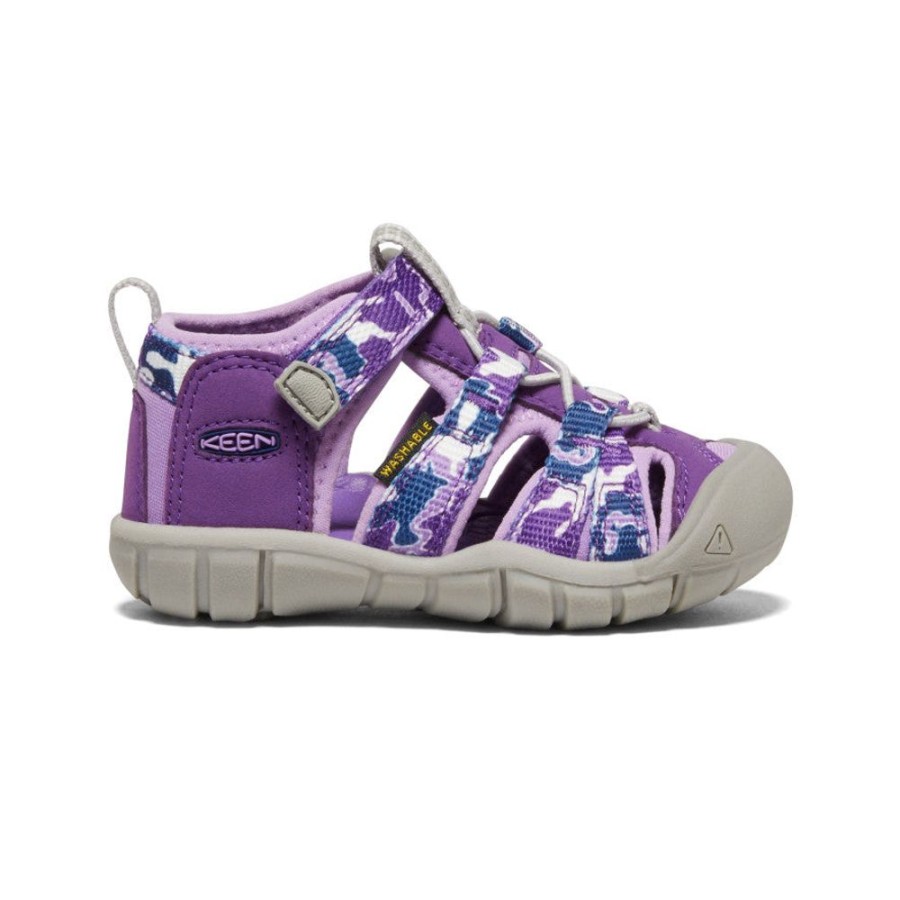 KEEN Sandals | Toddlers' Seacamp Ii Cnx | Camo/Tillandsia Purple