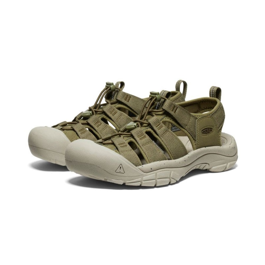 KEEN Sandals | Men'S Newport H2 | Martini Olive/Dark Olive