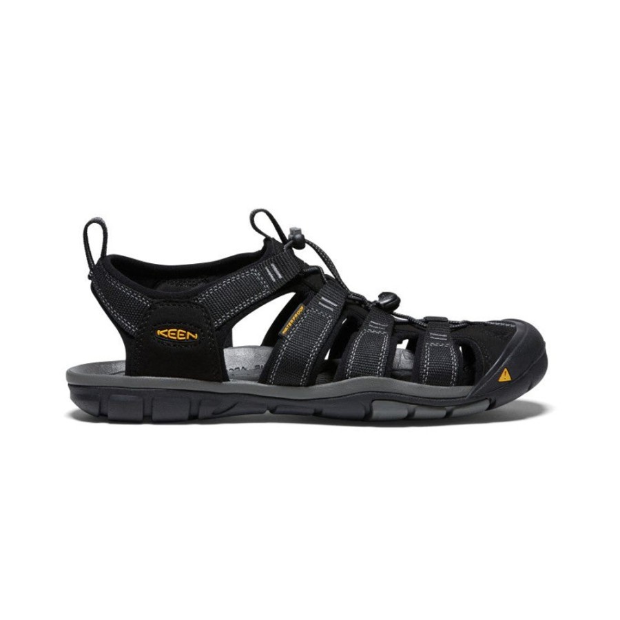 KEEN Sandals | Men'S Clearwater Cnx | Black/Gargoyle