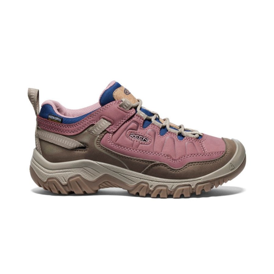 KEEN Shoes | Women'S Targhee Iv Waterproof Hiking Shoe | Rose Brown/Plaza Taupe