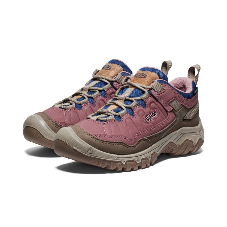 KEEN Shoes | Women'S Targhee Iv Waterproof Hiking Shoe | Rose Brown/Plaza Taupe