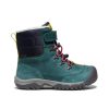 KEEN Boots | Big Kids' Kanibou Waterproof Winter Boot | Deep Lagoon/Jazzy