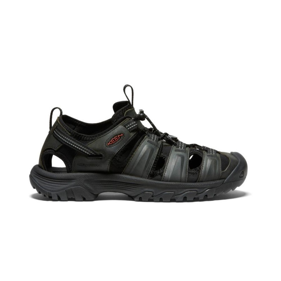 KEEN Sandals | Men'S Targhee Iii Sandal | Grey/Black