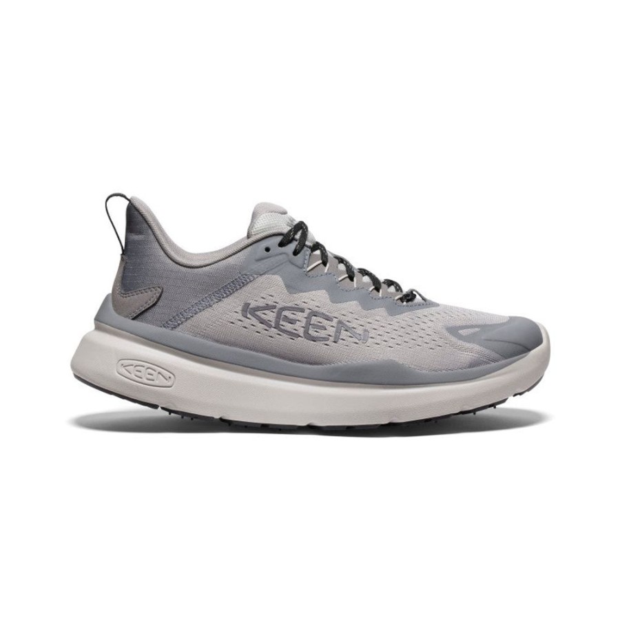 KEEN Shoes | Men'S Wk450 Walking Shoe | Alloy/Steel Grey