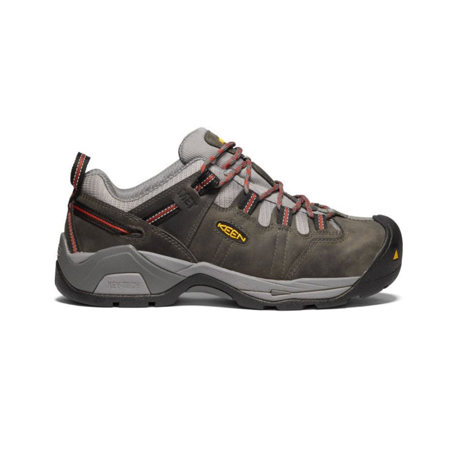 KEEN Work Boots & Shoes | Men'S Detroit Xt Internal Met (Steel Toe) | Steel Grey/Bossa Nova