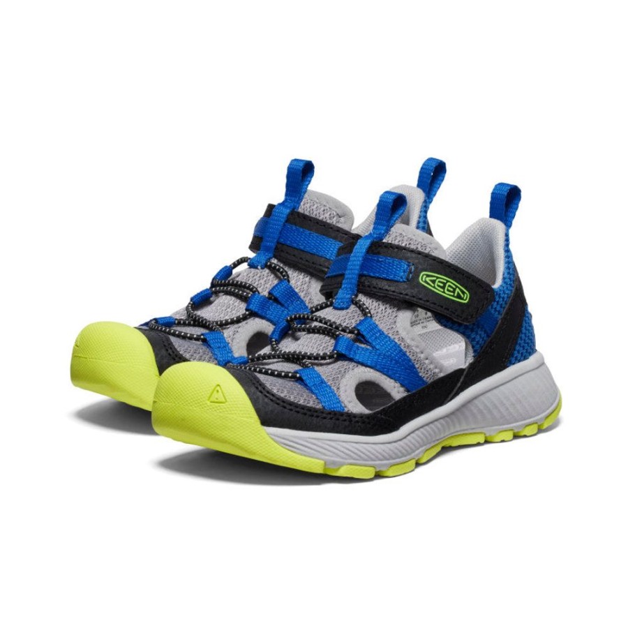 KEEN Sandals | Little Kids' Motozoa Sandal | Classic Blue/Evening Primrose