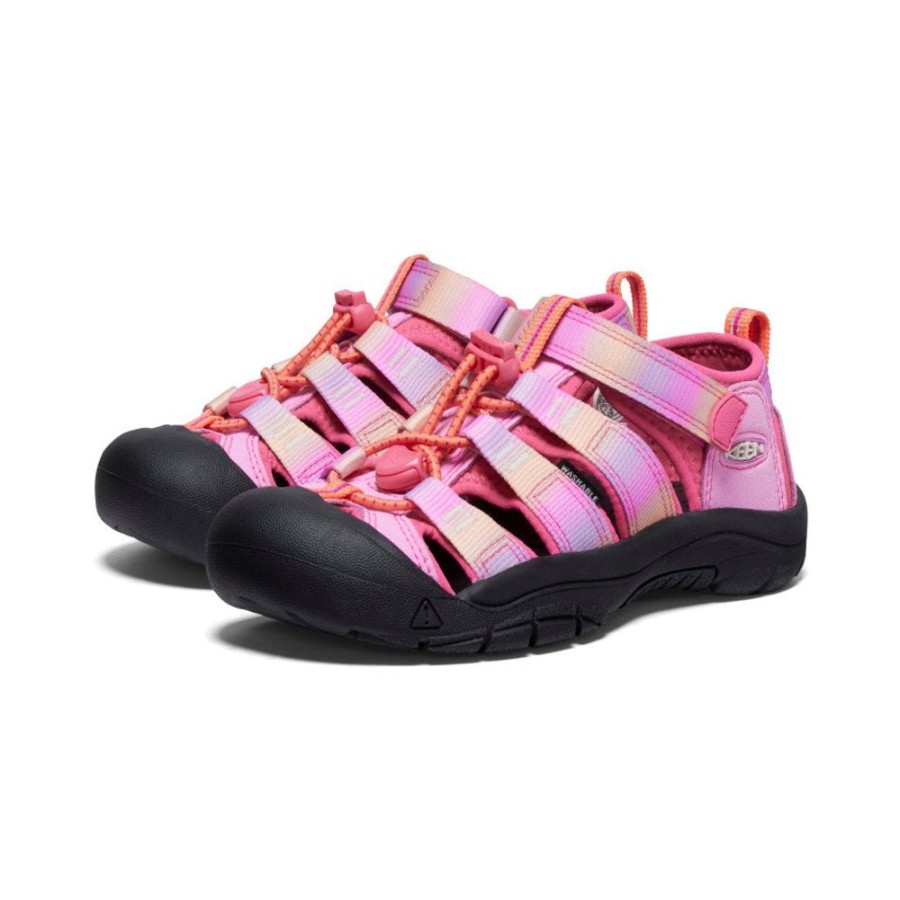 KEEN Sandals | Big Kids' Newport H2 | Hot Pink/Pastel Lavender