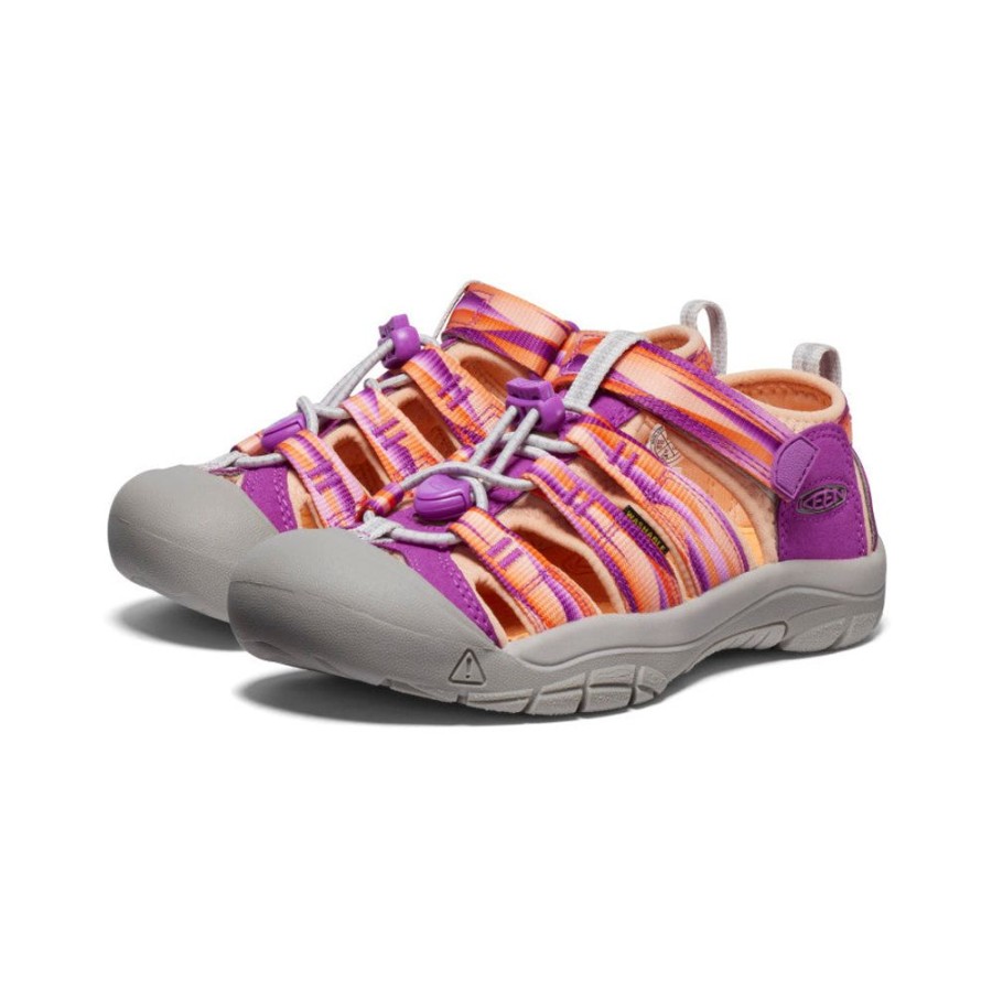 KEEN Sandals | Big Kids' Newport H2 | Willowherb/Tangerine