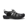 KEEN Sandals | Men'S Newport H2 | Black/Steel Grey