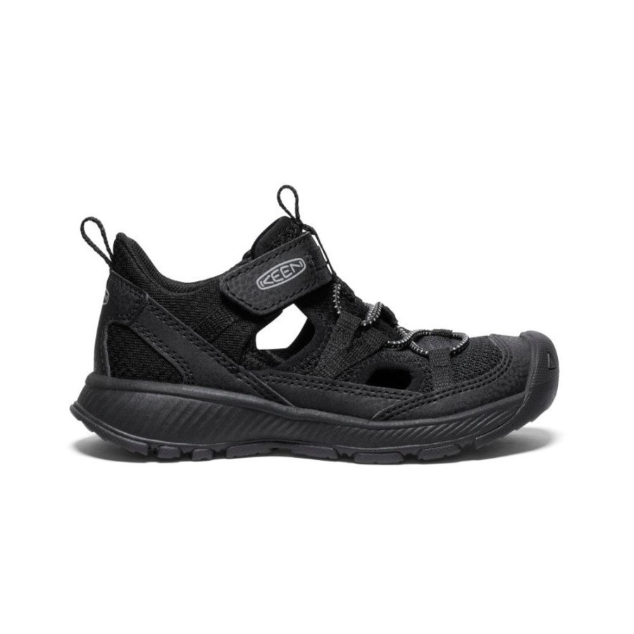 KEEN Sandals | Little Kids' Motozoa Sandal | Black/Alloy