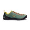 KEEN Shoes | Men'S Jasper Suede Sneakers | Dark Forest/Golden Yellow