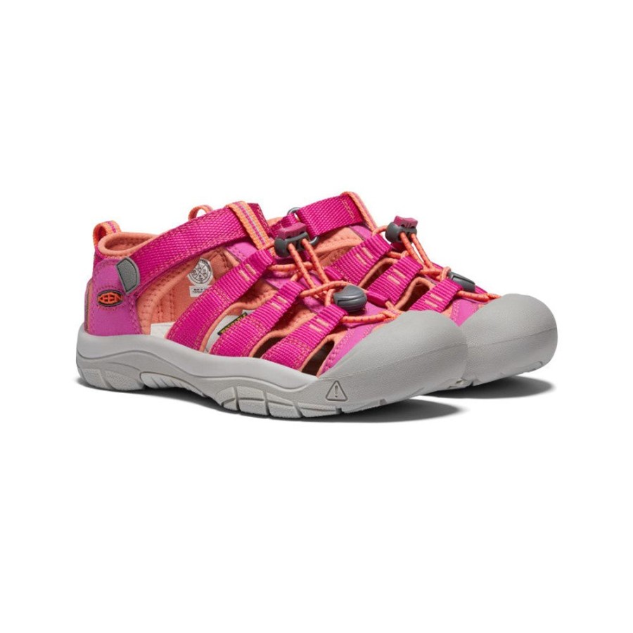 KEEN Sandals | Big Kids' Newport H2 | Verry Berry/Fusion Coral