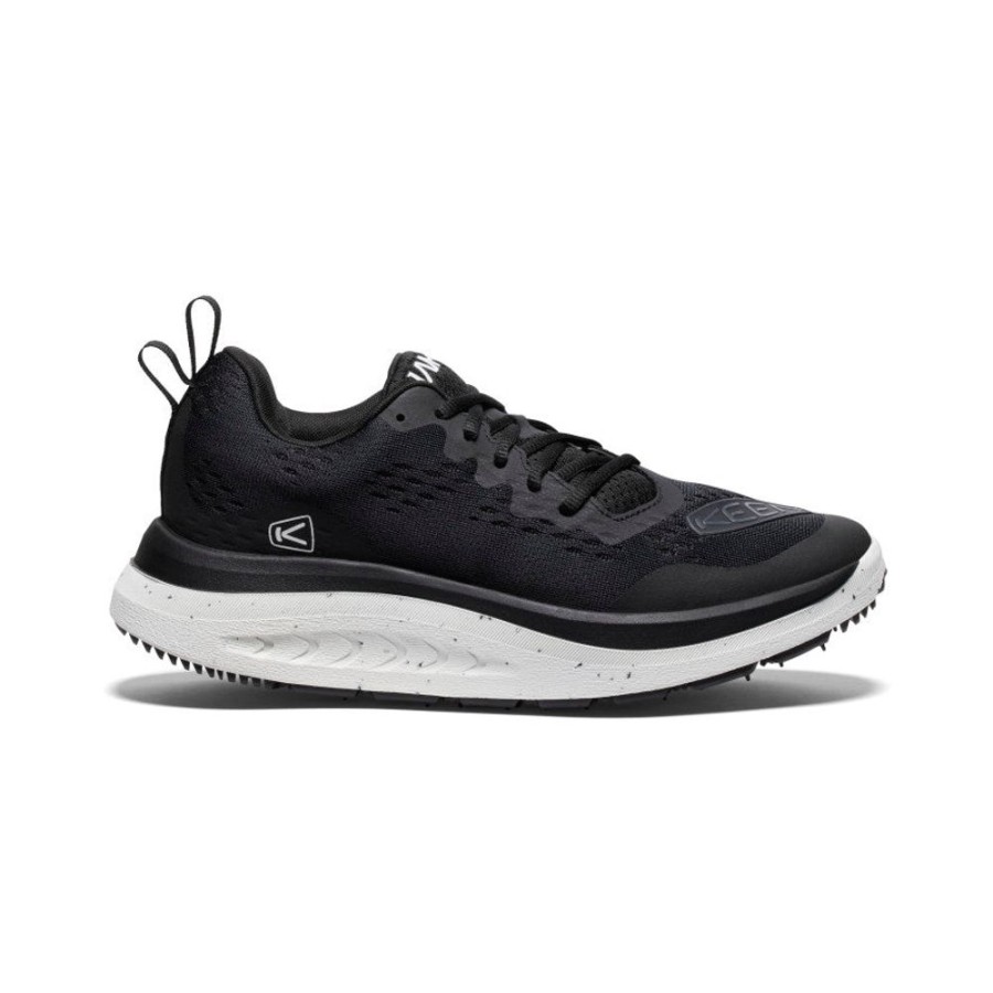 KEEN Shoes | Men'S Wk400 Walking Shoe | Black/White