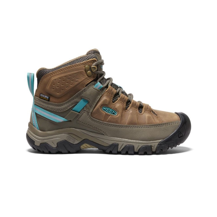 KEEN Boots | Women'S Targhee Iii Waterproof Mid | Toasted Coconut/Porcelain