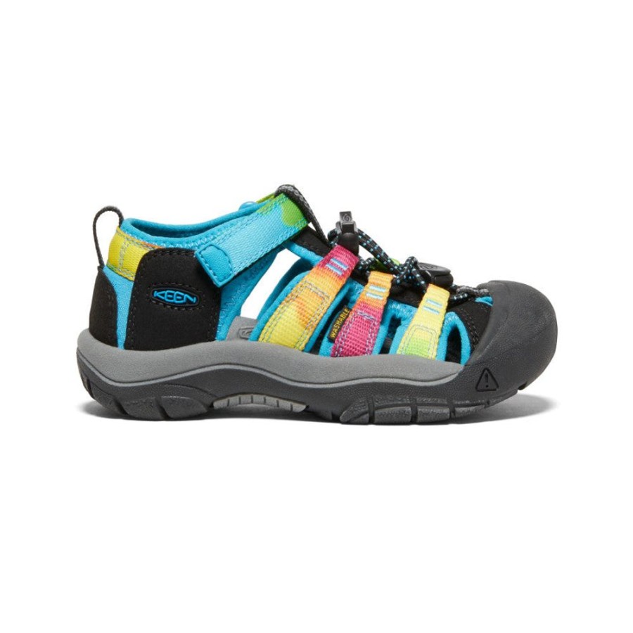 KEEN Sandals | Little Kids' Newport H2 | Rainbow Tie Dye