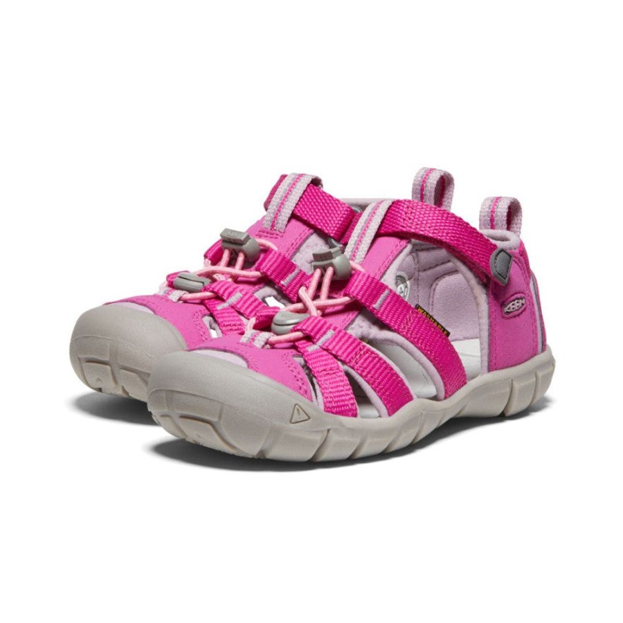 KEEN Sandals | Little Kids' Seacamp Ii Cnx | Very Berry/Dawn Pink