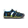 KEEN Sandals | Little Kids' Seacamp Ii Cnx | Black/Brilliant Blue